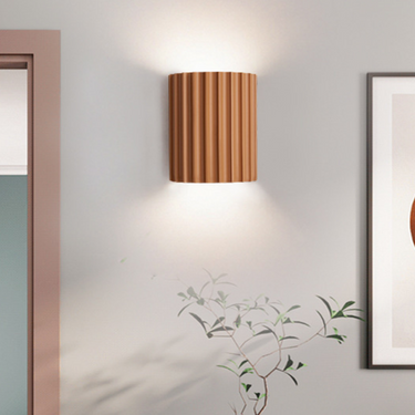 Ventra - Applique Moderne Semi-Circulaire En Résine Pour Le Salon-Lampe Veilleuse